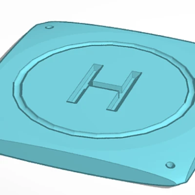 Bệ Đáp Drone Có Lỗ Neo