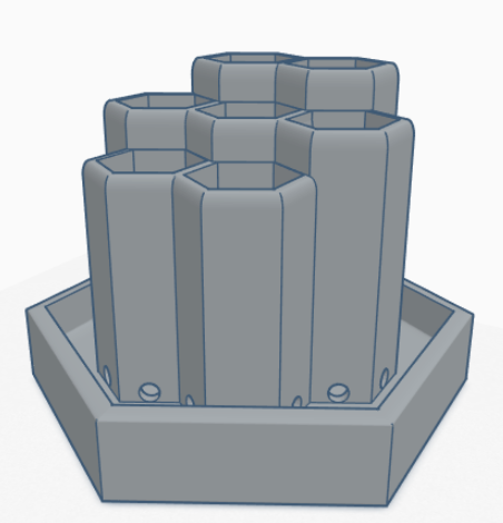 Chậu Trồng Sen Đá và Xương Rồng Có Lỗ Thoát Nước