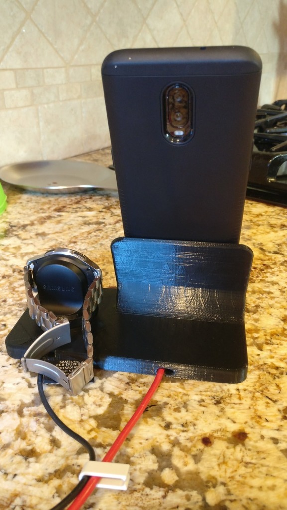 Đế Sạc Điện Thoại OnePlus 6/6T Kèm Đế Đồng Hồ Galaxy/Gear