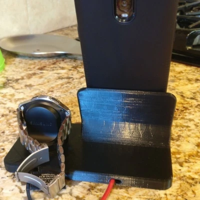 Đế Sạc Điện Thoại OnePlus 6/6T Kèm Đế Đồng Hồ Galaxy/Gear