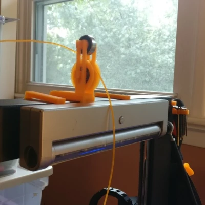 Dẫn Hướng Sợi Dây Có Vòng Bi Gắn Cho Wanhao Duplicator i3 (Và Máy Tương Tự)