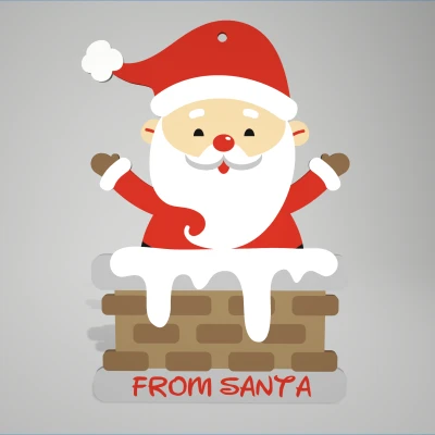 Thẻ Quà "Từ Santa"