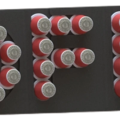 Kệ Đựng Viên Nén Cà Phê Theo Chữ