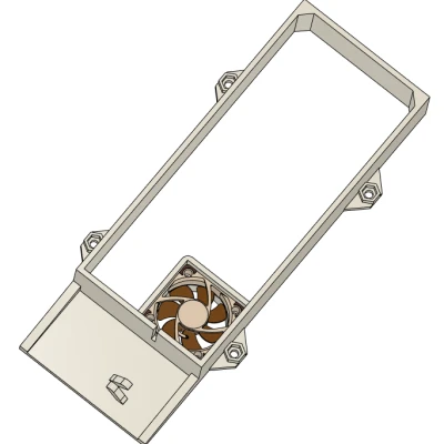 Chụp Che PSU Tukkari TS Cho Prusa Mk3s Có Quạt