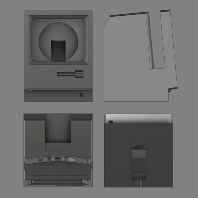 Đế Sạc Apple Watch S7 Phong Cách Macintosh 128k