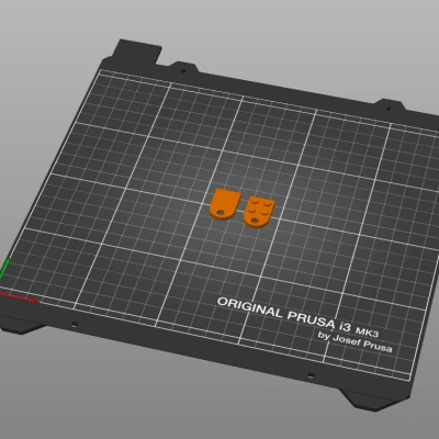 Mặt Dây Chuyền Trái Tim Gạch (2 Mảnh)