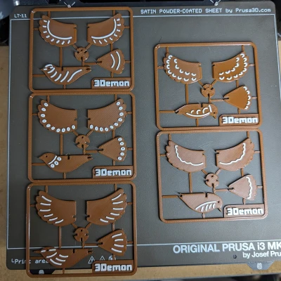 Bộ Thẻ Kit Chim Gừng Giấy