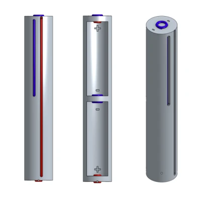 Bộ Chuyển Đổi Pin 2x 18650 Sang 3x Pin C