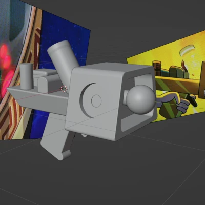 Súng Cổng Không Gian Của Evil Morty