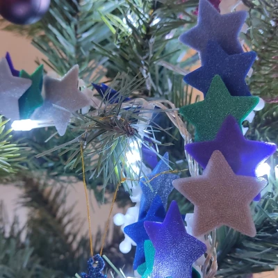 Stellar Festoon - Dây sao trang trí Giáng Sinh độc đáo