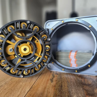 Hộp két sắt kiểu Vault có khóa