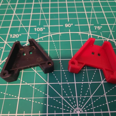 Chặn cáp Anycubic Kobra 2 Max - Phiên bản mod ốc khóa và ốc giữ nhiệt