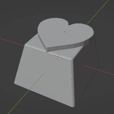 Keycap Hình Trái Tim