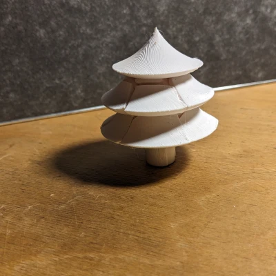 Câu Đố Cây Thông Noel 3D