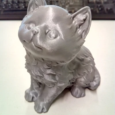 Mô hình 3D: Mèo Con (Kitten)