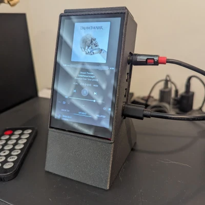 Vỏ Đựng Raspberry Pi 4 + Màn Hình Hyperpixel 4.0 Chế Độ Đứng Dọc