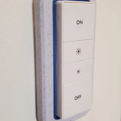 Đế Giữ Công Tắc Philips Hue Đơn/Đôi Có Khe Cắm Màu