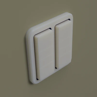 Giá đỡ công tắc Philips Hue 2 nút