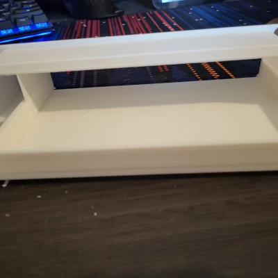 Giá đỡ rack 1U cho Unifi 8 Lite POE (USW-Lite-8-POE) có rãnh đi dây (cần chỉnh sửa)