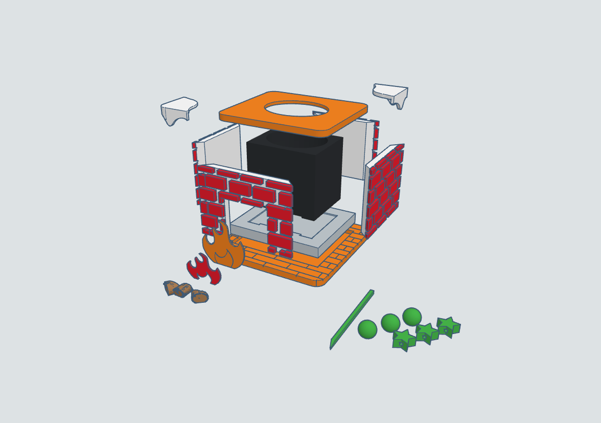 Que Xiên Giấy Ăn Giáng Sinh