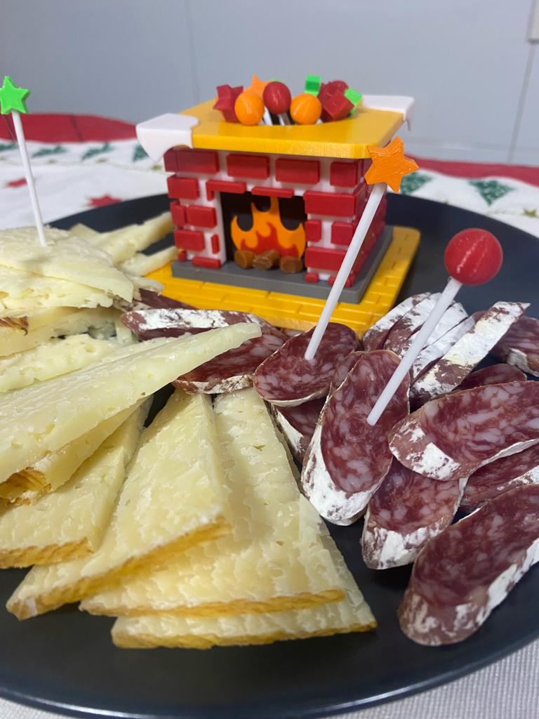 Que Xiên Giấy Ăn Giáng Sinh