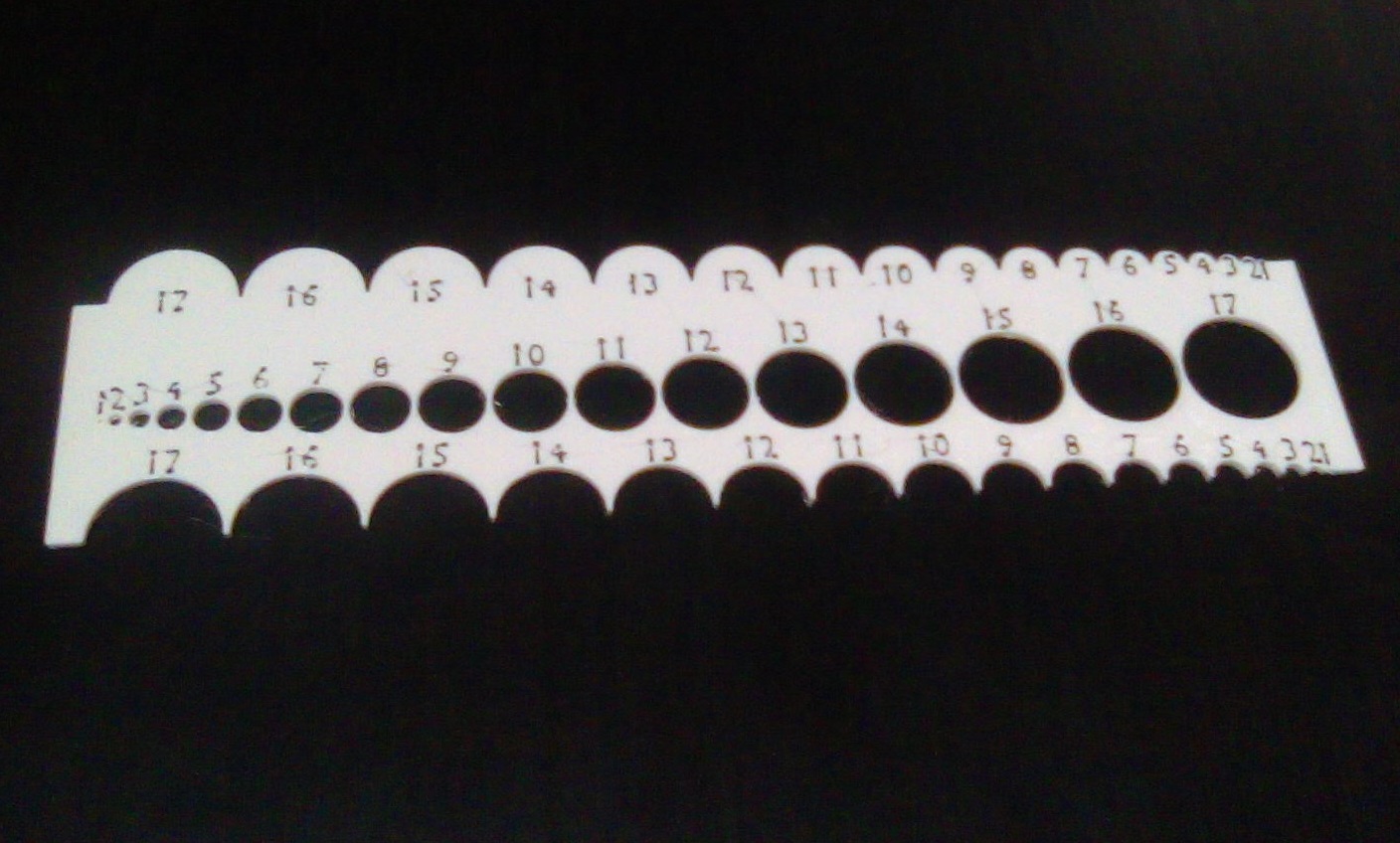 Kiểm tra đường kính 1 - 17 mm