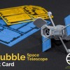 Mô Hình Kit Card Kính Thiên Văn Hubble - Thumbnail 1