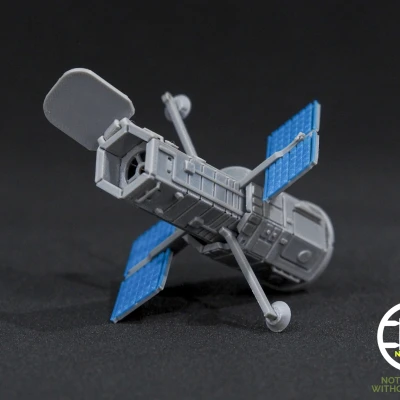 Mô Hình Kit Card Kính Thiên Văn Hubble