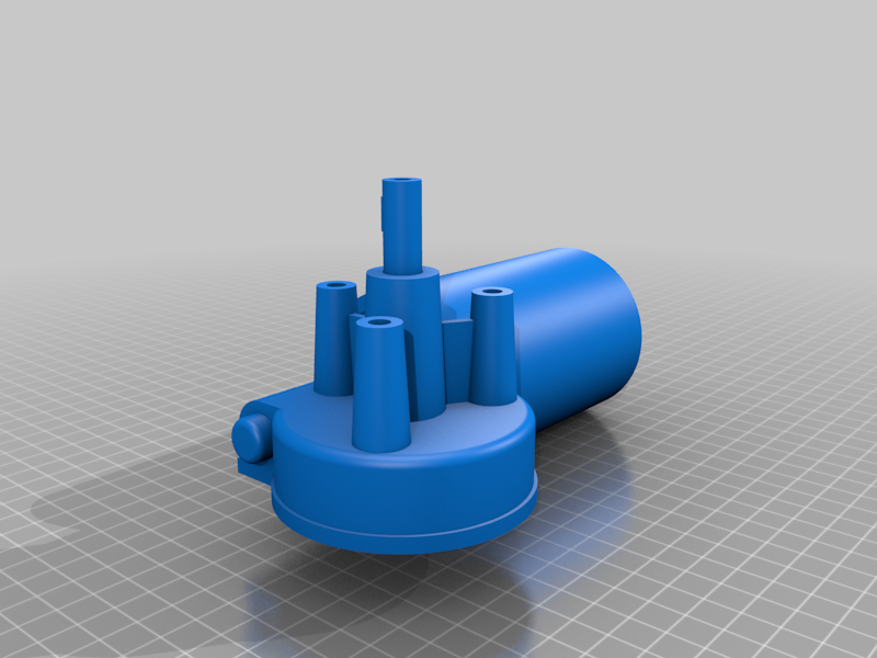 Mô hình động cơ JCF63R giả