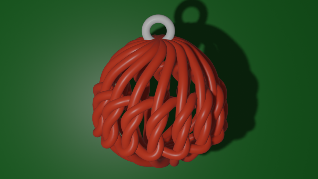 Túi Nút Thắt - Đồ Trang Trí Cây Thông Noel