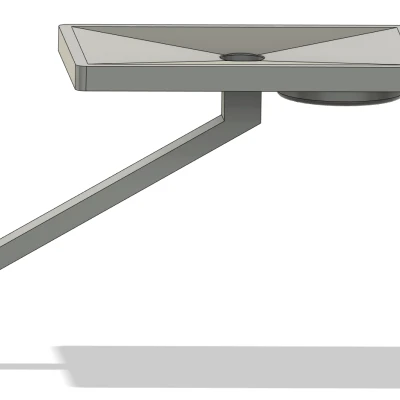 Phần nối thêm đế đựng xà bông & ly cho đế cũ (parametric)