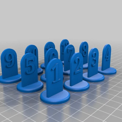 12 Mô Hình D&D Số Hóa Chung Chung