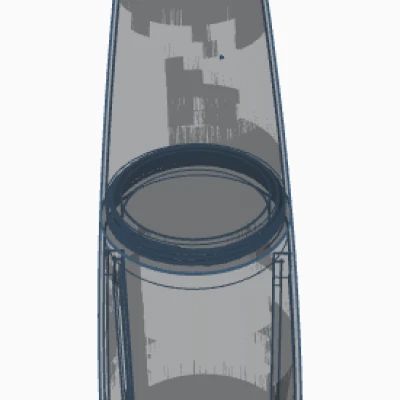 Chóp Mũi Mega Der Red Max (Ống thân LOC hoặc Estes 4 inch)