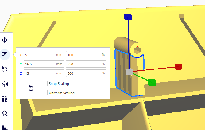 Cánh tên lửa mô hình R2-D2 #1301 của Estes