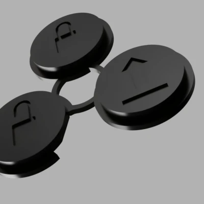 Sửa Nút Remote Xe Hơi Thông Minh Bằng 3D Printing