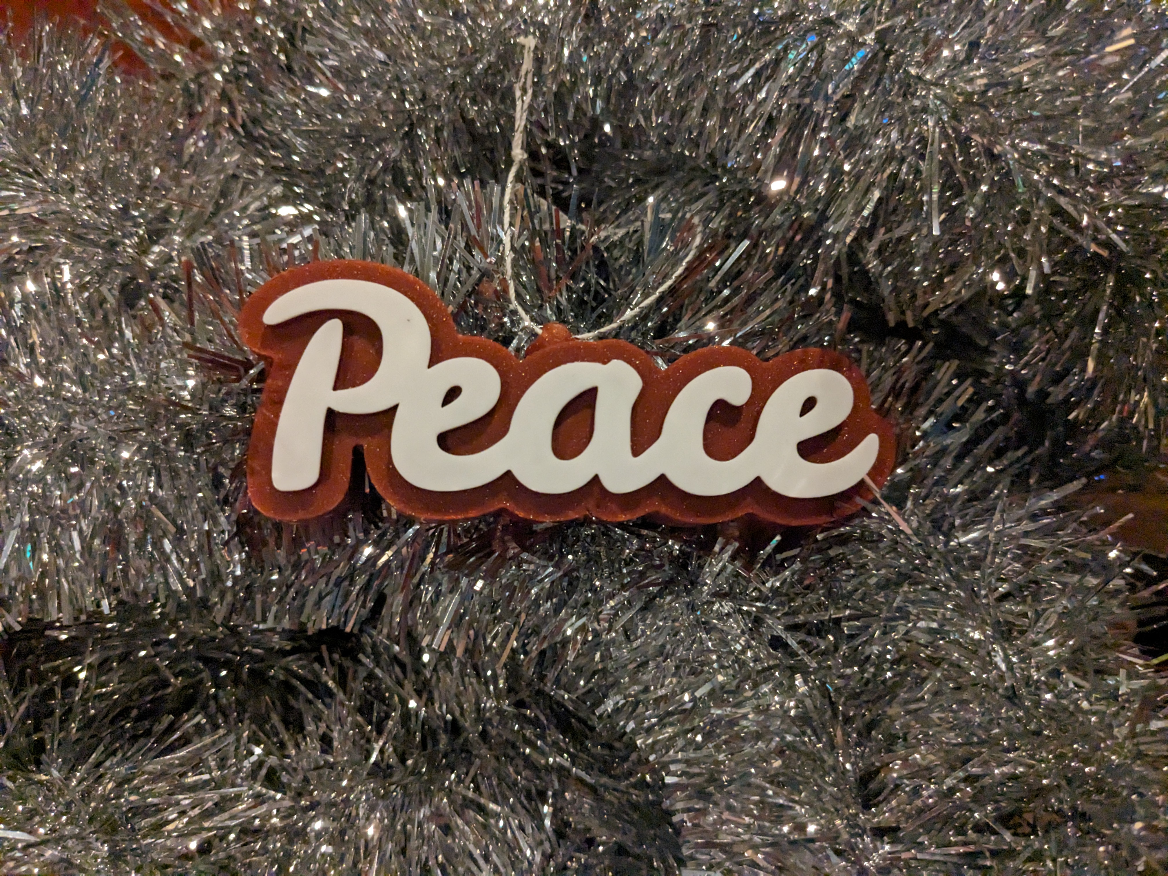 Trang Trí "Hòa Bình / Yêu Thương / Niềm Vui / Hy Vọng"