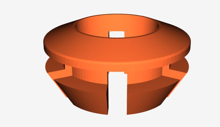 Chụp Cần Số Volvo 240 Bằng Nhựa PLA