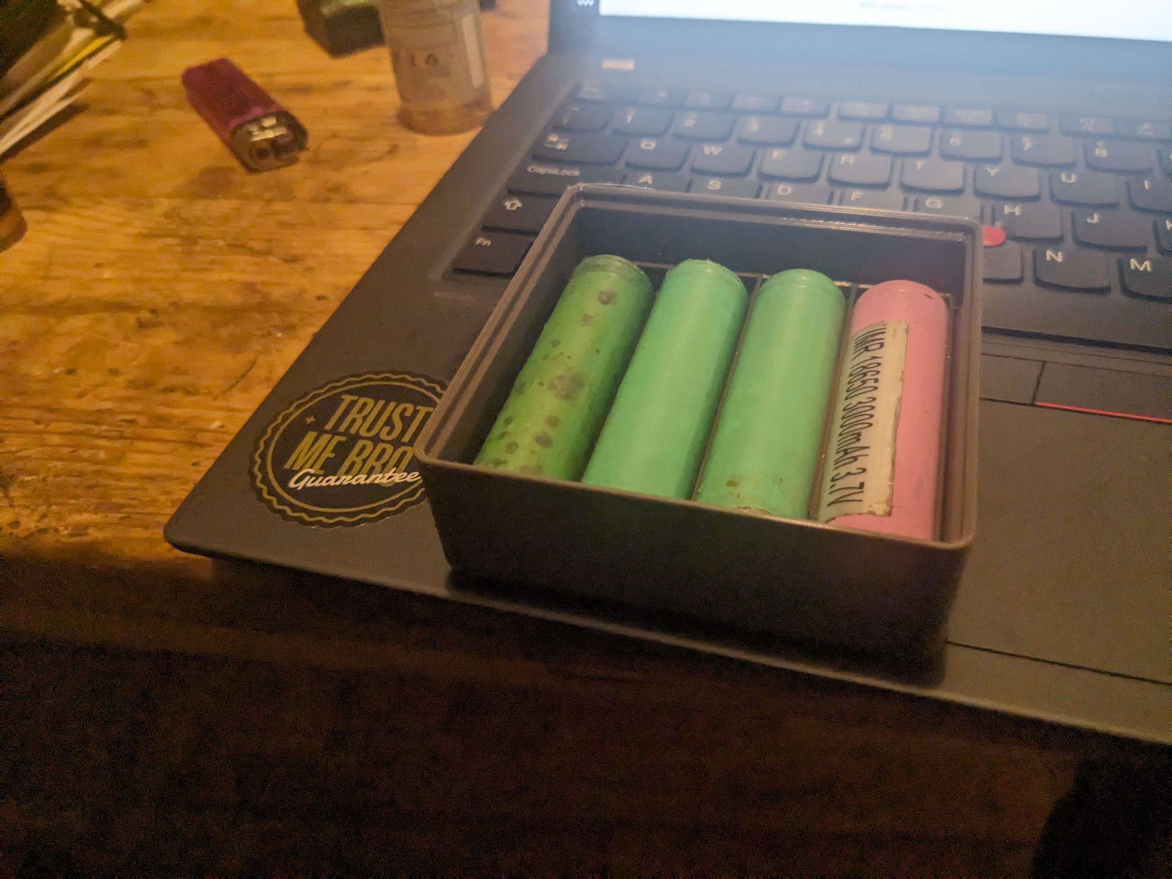 Hộp Pin 18650 Xếp Chồng Gridfinity