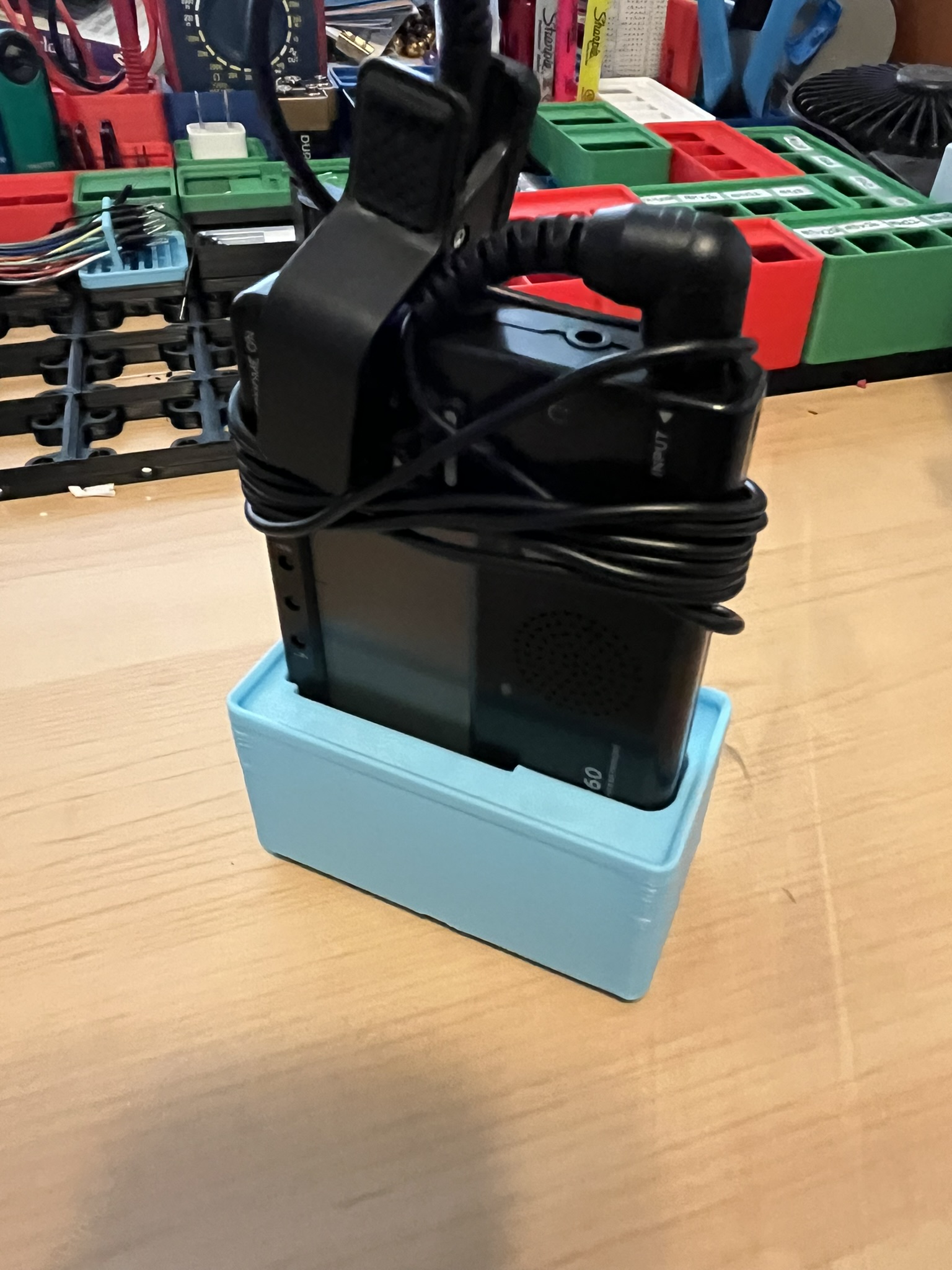 Kệ Giữ Korg TM-60 Tuner Metronome Chuẩn Gridfinity (1x2x6)