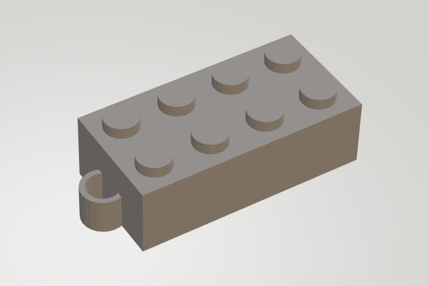 Gạch Lego có móc treo (Trang trí cây thông Noel)