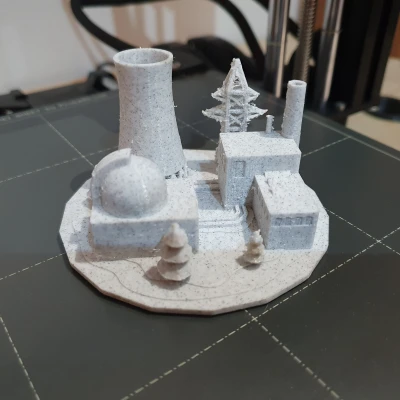 Mô Hình Nhà Máy Điện Hạt Nhân