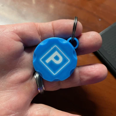 Móc Khóa Đựng Tiền Xu 25 Cent Mỹ