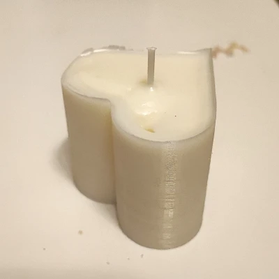 Khuôn Nến Hình Trái Tim