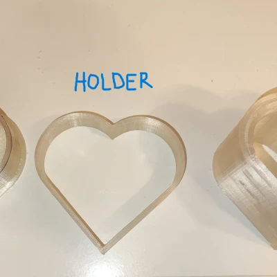 Khuôn Nến Hình Trái Tim