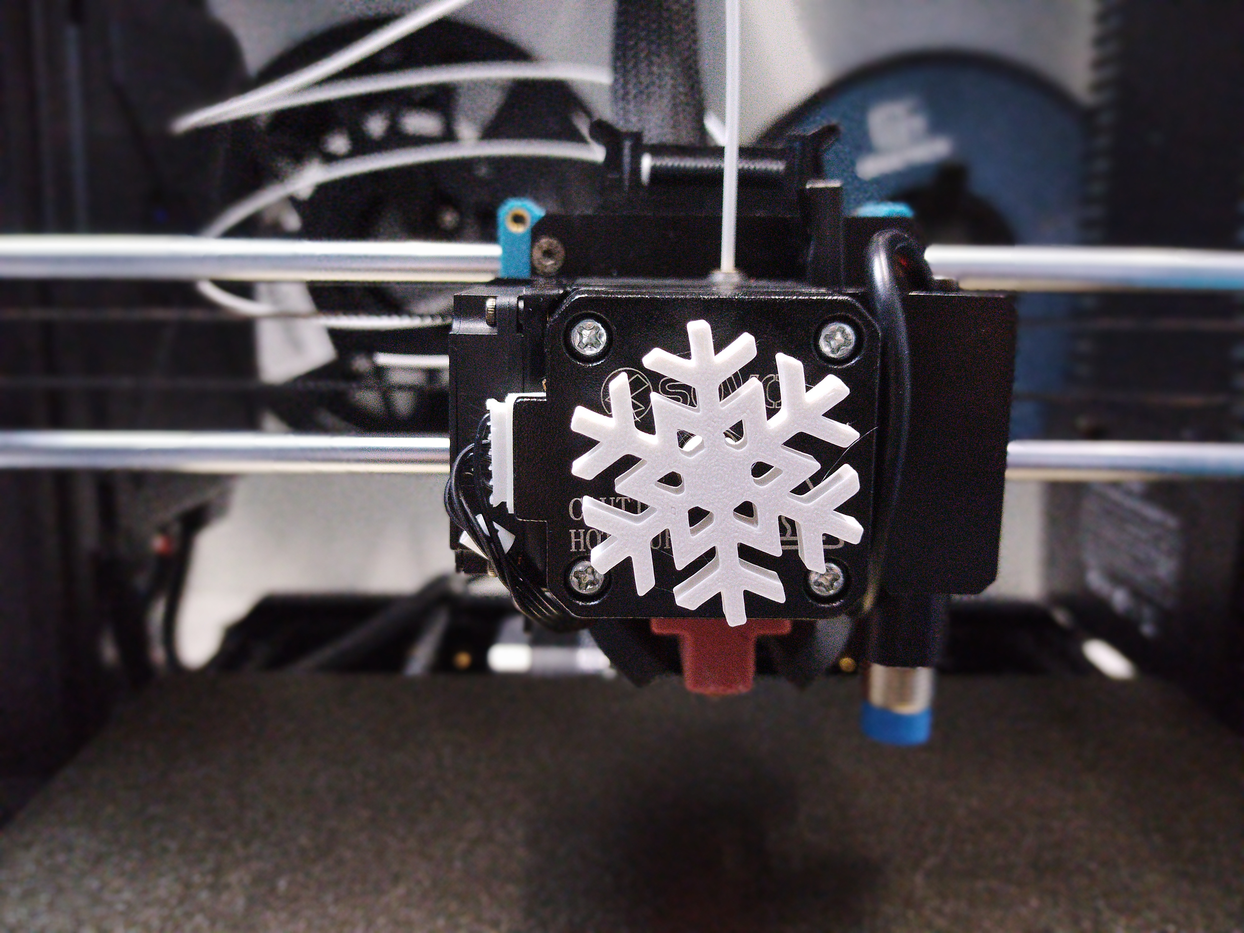 Trang Trí Đầu Đùn Tuyết Rơi Cho Sovol SV06