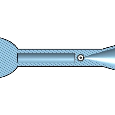Nòng thổi 625 cal. đầu tù