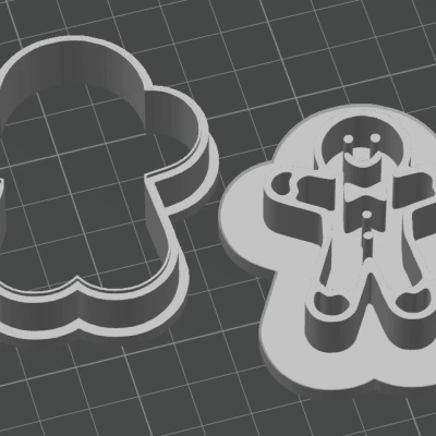 Khuôn cắt bánh Gừng Giáng Sinh Cổ điển 2