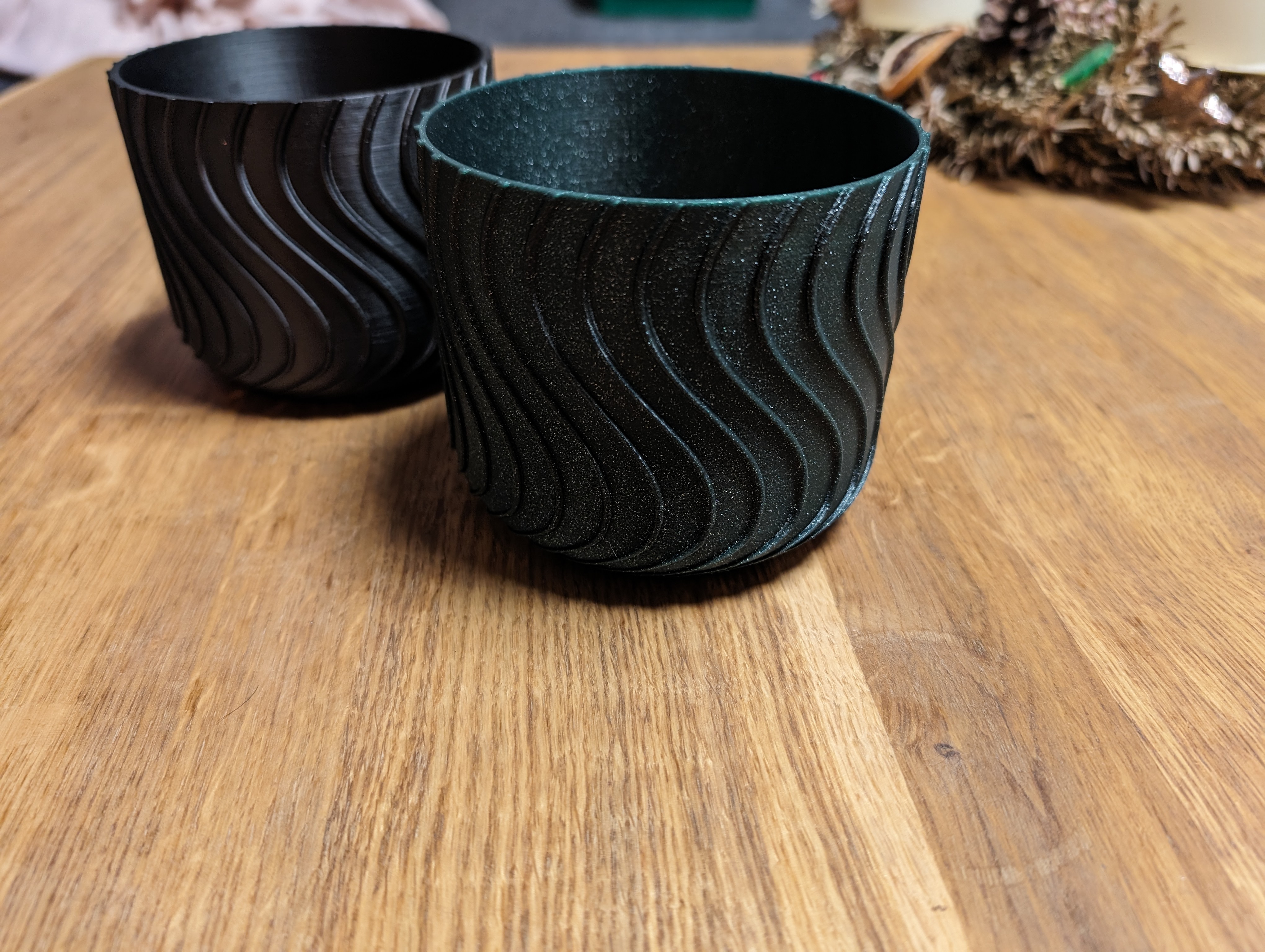 Chậu Hoa Hình Chữ S Cho Cây Cảnh