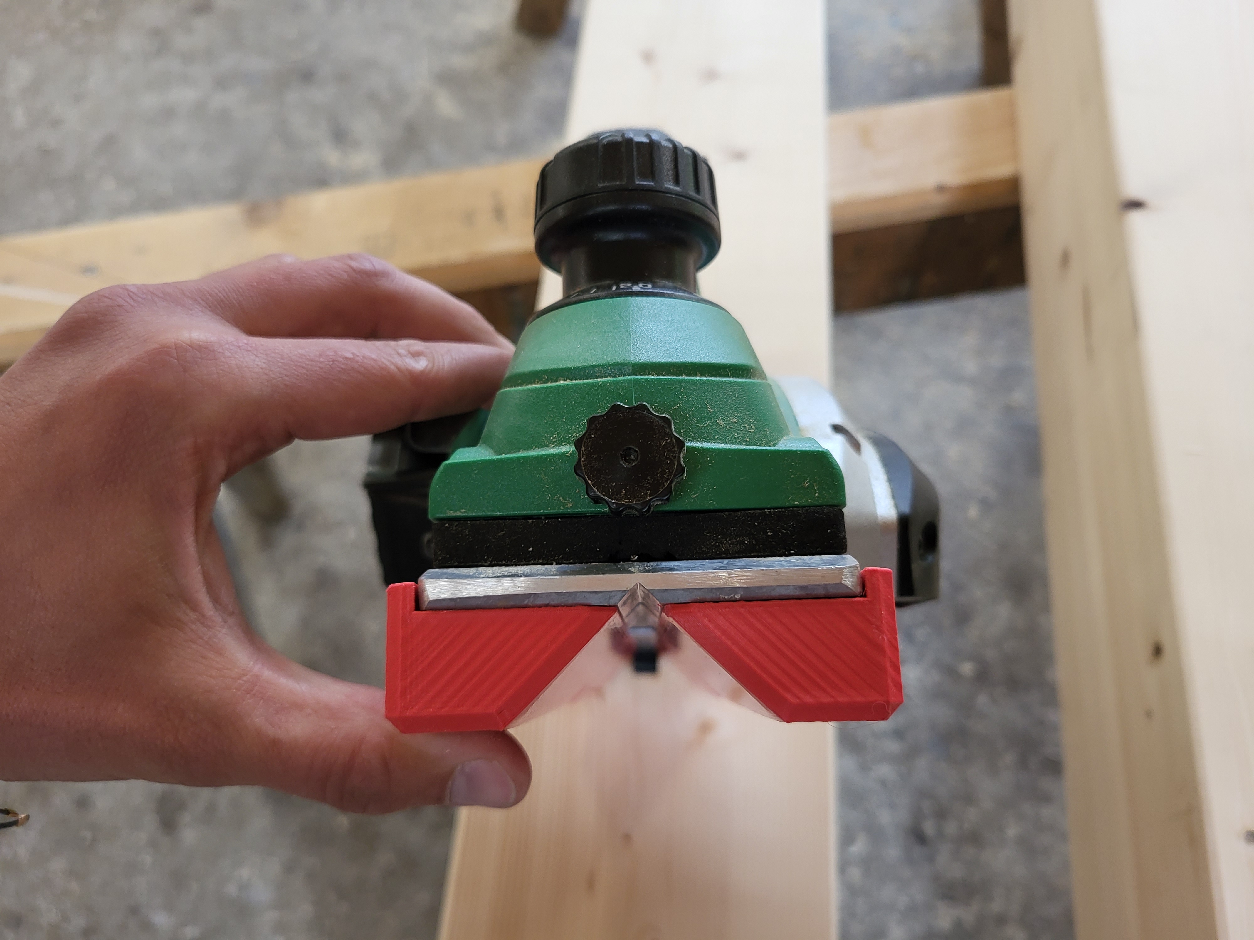 Adapter Vát Cạnh Máy Bào Hikoki P18DSL - Fasehobel Adapter