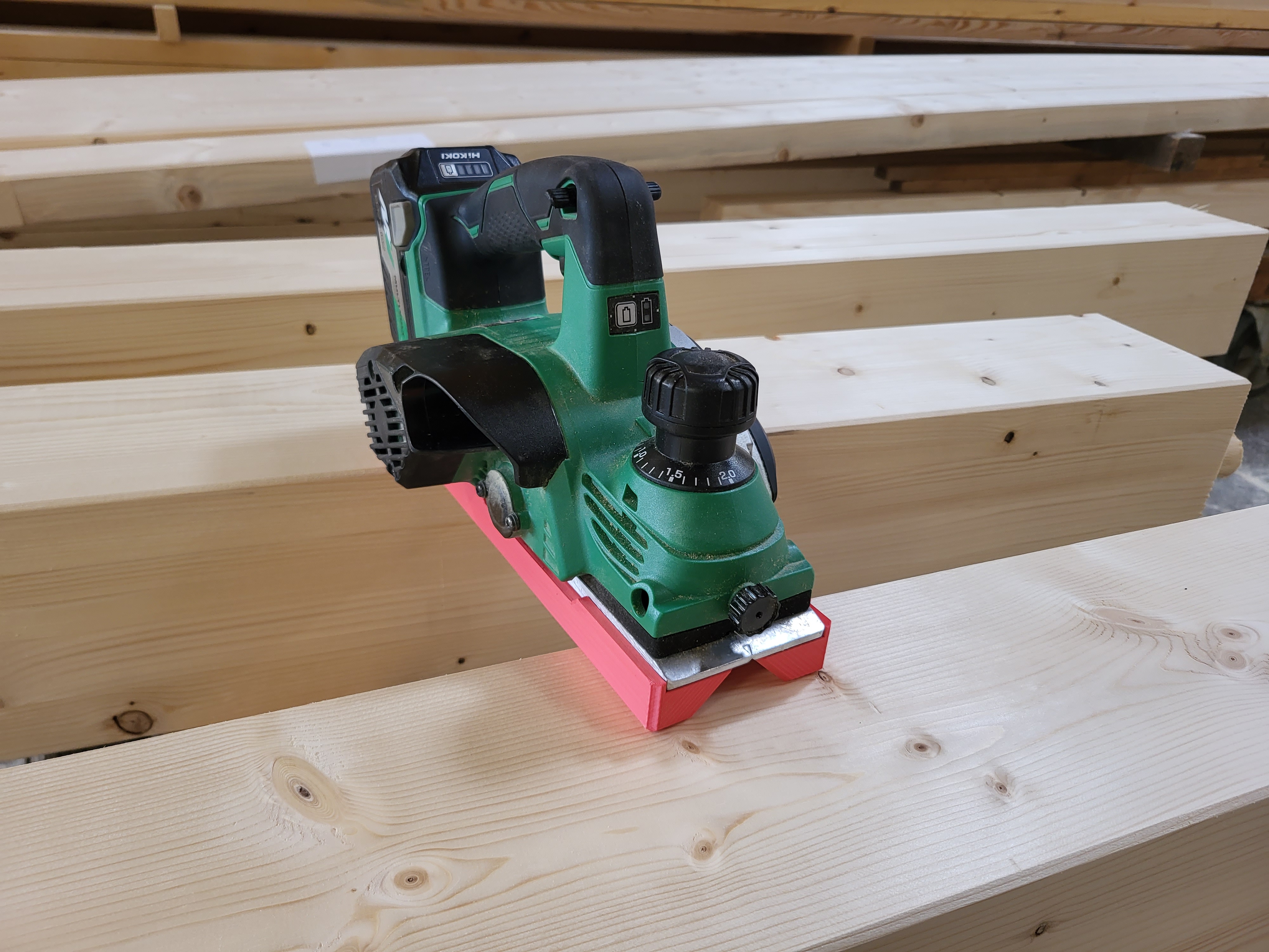 Adapter Vát Cạnh Máy Bào Hikoki P18DSL - Fasehobel Adapter